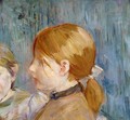 Jeannies Head Aka Tete De Jeannie - Berthe Morisot