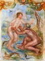 Study For The Saone Embraced By The Rhone - Pierre Auguste Renoir