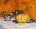Still Life With Melon - Pierre Auguste Renoir