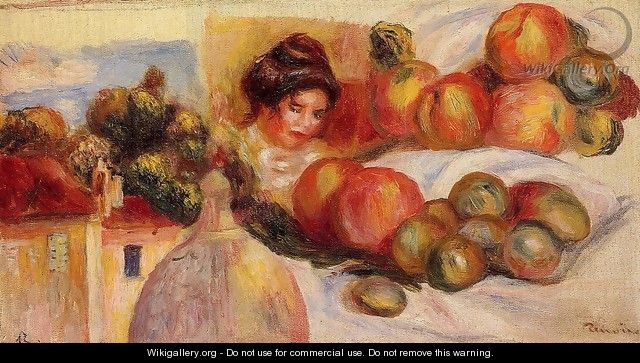 Still Life With Fruit4 - Pierre Auguste Renoir