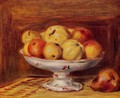 Still Life With Apples And Pears - Pierre Auguste Renoir