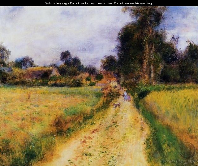 The Farm2 - Pierre Auguste Renoir