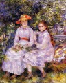 The Daughters Of Paul Durand Ruel Aka Marie Theresa And Jeanne - Pierre Auguste Renoir