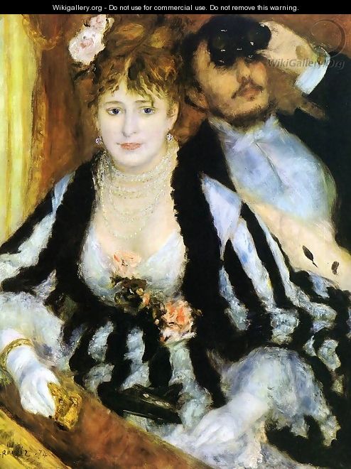 The Theater Box2 - Pierre Auguste Renoir