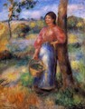 The Shepherdess - Pierre Auguste Renoir