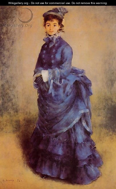 The Parisian - Pierre Auguste Renoir