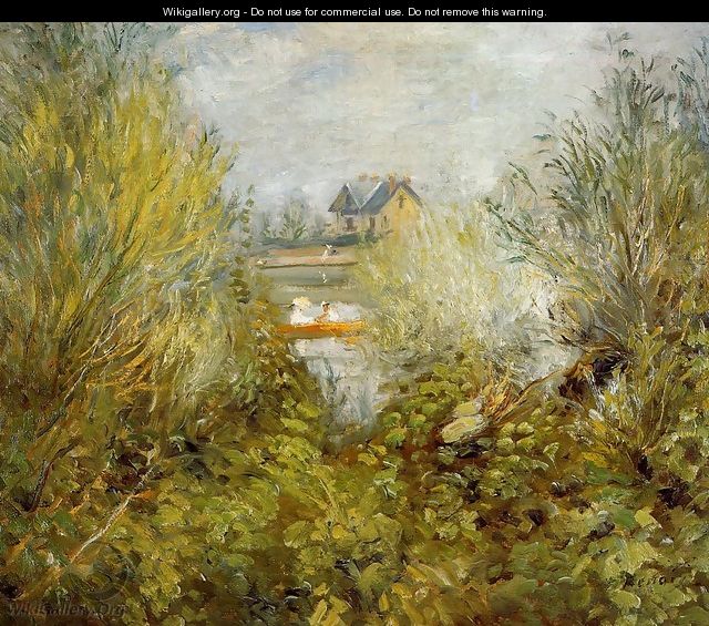 On The Seine Near Argenteuil - Pierre Auguste Renoir