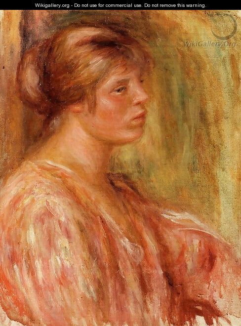 Portrait Of A Woman3 - Pierre Auguste Renoir