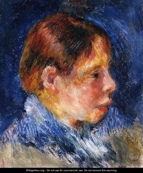 Portrait Of A Child2 - Pierre Auguste Renoir