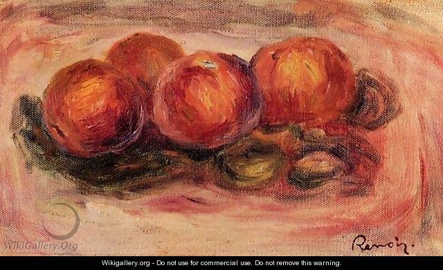 Peaches And Almonds - Pierre Auguste Renoir