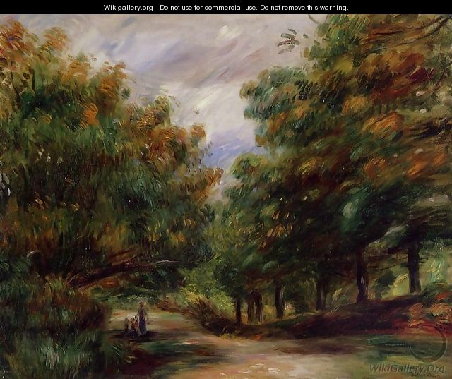 Road Near Cagnes - Pierre Auguste Renoir