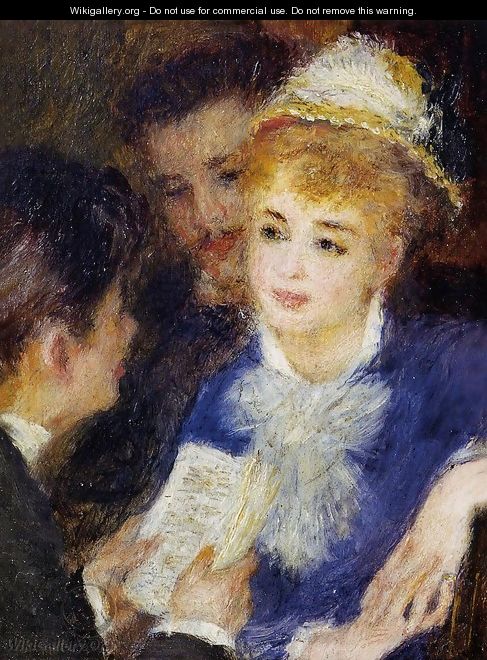 Reading The Part - Pierre Auguste Renoir