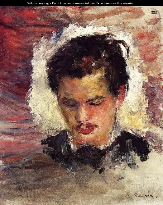 Portrait Of Georges Riviere - Pierre Auguste Renoir