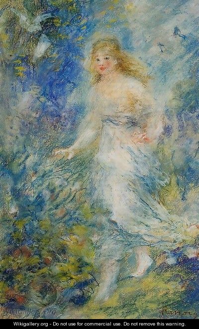 Spring (The Four Seasons) - Pierre Auguste Renoir