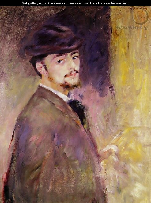 Self Portrait At The Age Of Thirty Five - Pierre Auguste Renoir