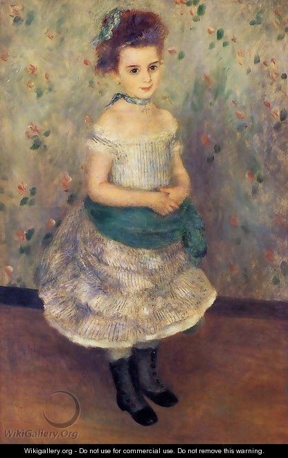 Jeanne Durand Ruel - Pierre Auguste Renoir