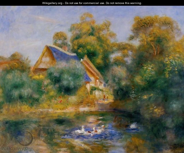 La Mere Aux Oies - Pierre Auguste Renoir