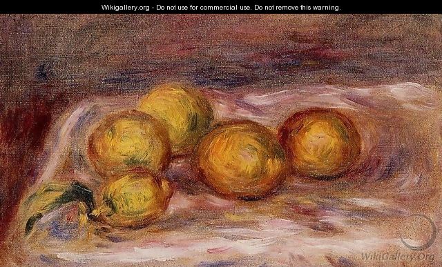 Lemons - Pierre Auguste Renoir