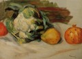 Cauliflower And Pomegranates - Pierre Auguste Renoir