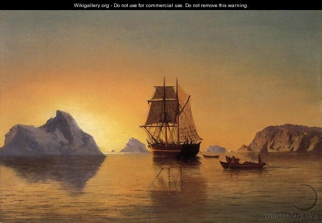 An Arctic Scene - William Bradford