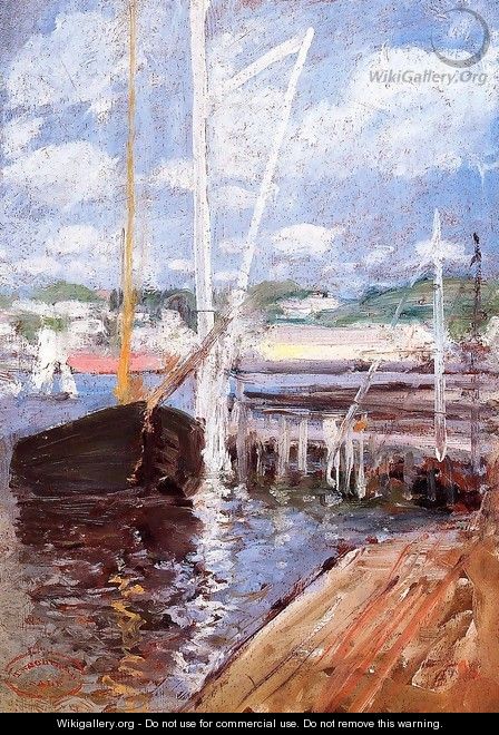Boat Landing - John Henry Twachtman