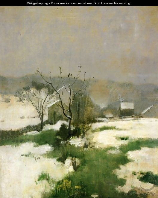 An Early Winter - John Henry Twachtman