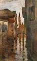 The Campanile Late Afternoon - John Henry Twachtman