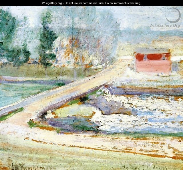 View From The Holley House - John Henry Twachtman