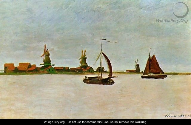 The Voorzaan - Claude Oscar Monet