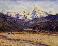 The Valley Of The Nervia - Claude Oscar Monet