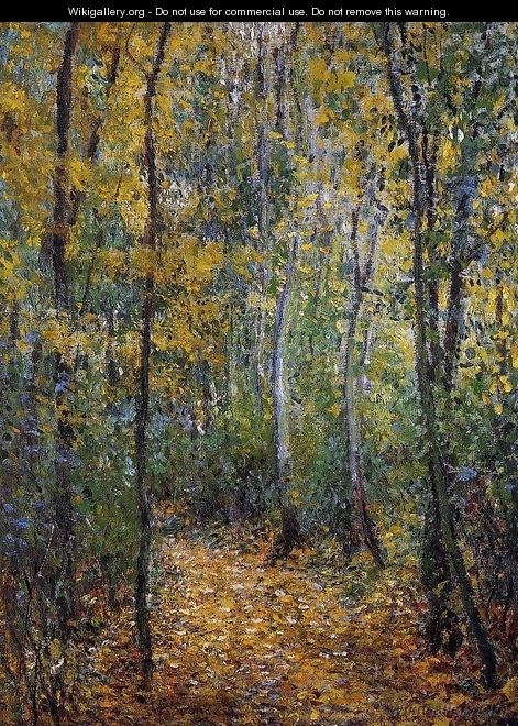 Wood Lane - Claude Oscar Monet