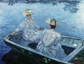 The Blue Row Boat - Claude Oscar Monet