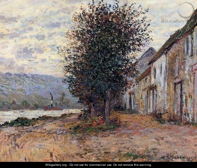 The Banks Of The Seine At (Claude Oscar Monet 1878) - Claude Oscar Monet