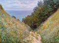 The Path At La Cavee Pourville - Claude Oscar Monet