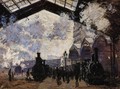 The Saint Lazare Station - Claude Oscar Monet