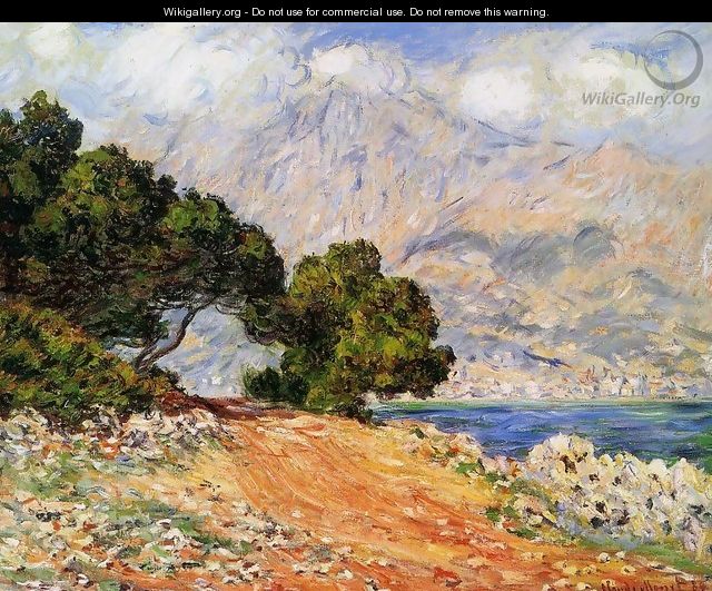 Low Tide At Pourville - Claude Oscar Monet