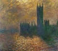 Houses Of Parliament Stormy Sky - Claude Oscar Monet