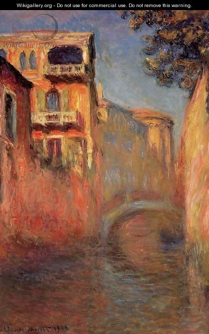 Rio Della Salute - Claude Oscar Monet