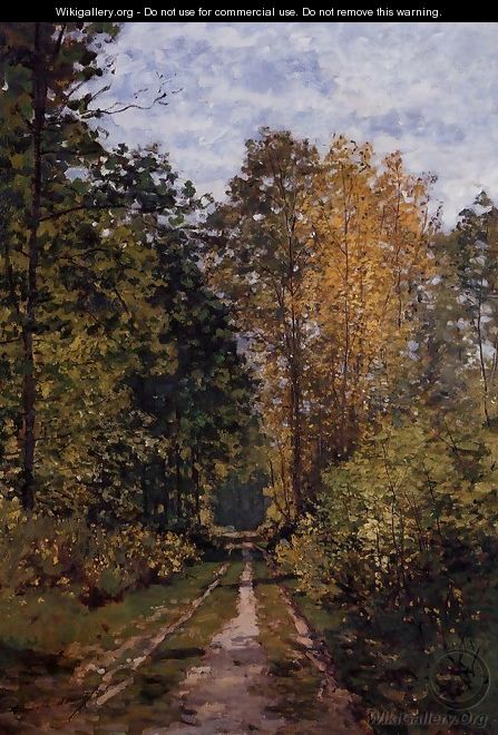 Path In The Forest - Claude Oscar Monet