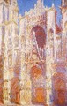 Rouen Cathedral The Portal In The Sun - Claude Oscar Monet