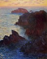 Rocky Point At Port Goulphar - Claude Oscar Monet
