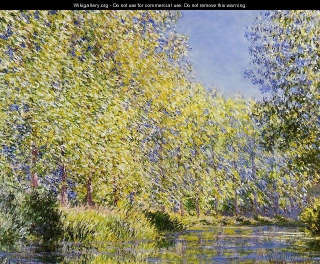 Bend In The River Epte - Claude Oscar Monet