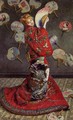 Camille Monet In Japanese Costume - Claude Oscar Monet