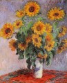 Bouquet Of Sunflowers - Claude Oscar Monet