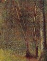 In The Woods At Pontaubert - Georges Seurat