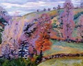 Crozant Landscape Aka Grey Weather - Armand Guillaumin