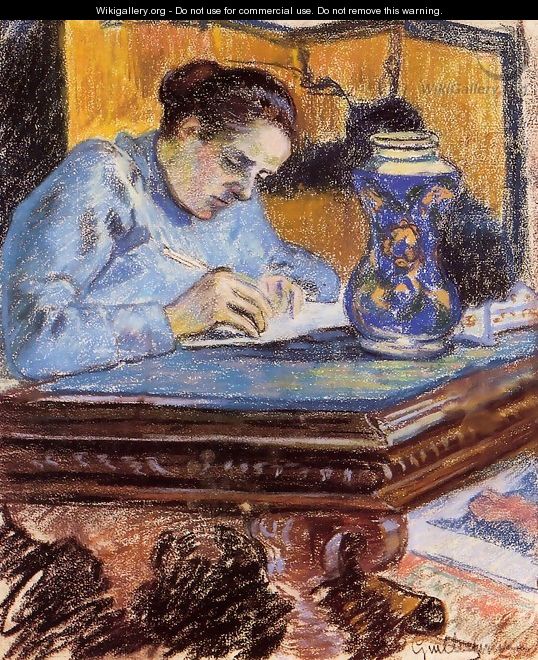 Portrait Of Madame Guillaumin2 - Armand Guillaumin