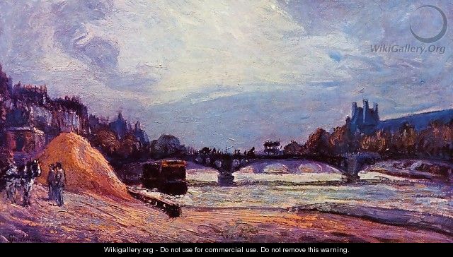The Seine At Charenton2 - Armand Guillaumin
