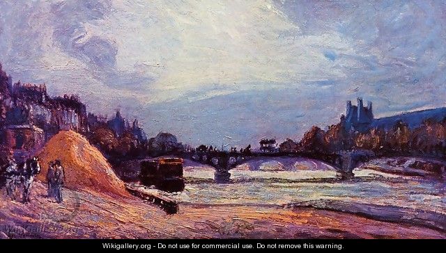 The Pont Des Arts - Armand Guillaumin