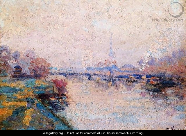 The Banks Of The Seine At Paris - Armand Guillaumin